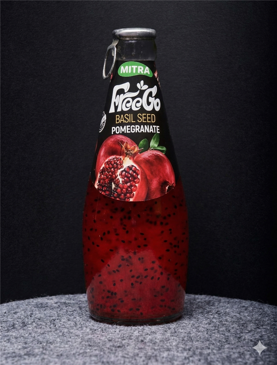 FreeGo Basil Seed Pomegranate